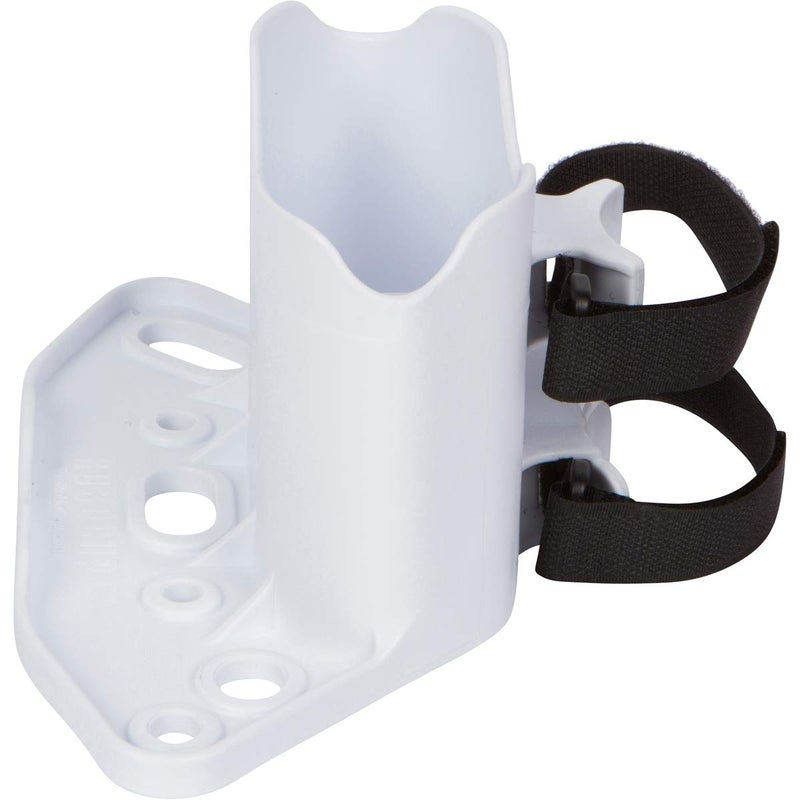 ROBOCUP Holster (White) Universal Phone Holder with Strap Design | Organization Storage Caddy for Boat, Golf Cart and Umbrellas | Securely Holds Fishing Tackle, Marine Gear and Tools. - Image 4
